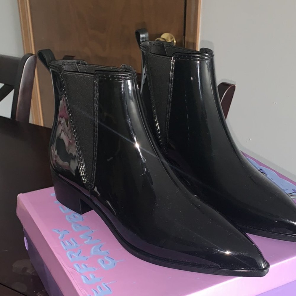 Jeffrey Campbell Chelsea Rain Boots